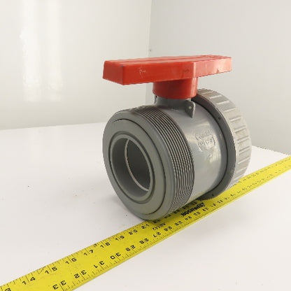 Colonial Full Block 4" CPVC True Union Ball Valve