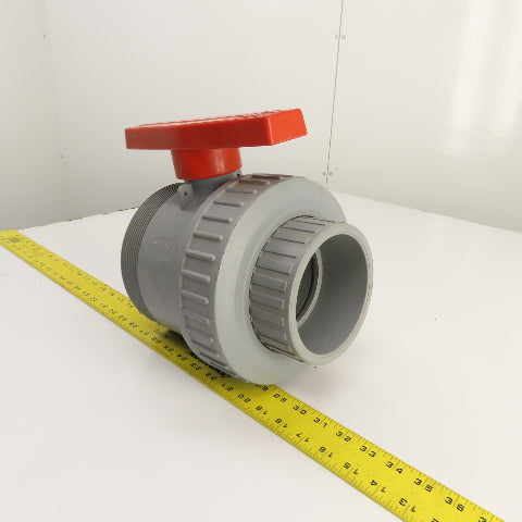 Colonial Full Block 4" CPVC True Union Ball Valve