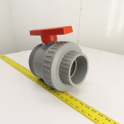Colonial Full Block 4" CPVC True Union Ball Valve