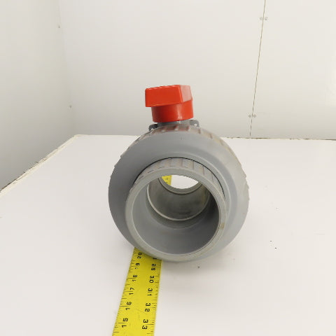 Colonial Full Block 4" CPVC True Union Ball Valve