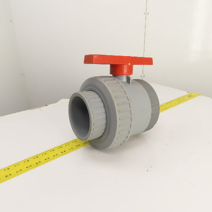 Colonial Full Block 4" CPVC True Union Ball Valve