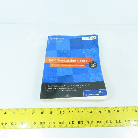 SAP ERP 6.0 Transaction Codes Quick Reference Guide Book Krishnamoorthy, Murray