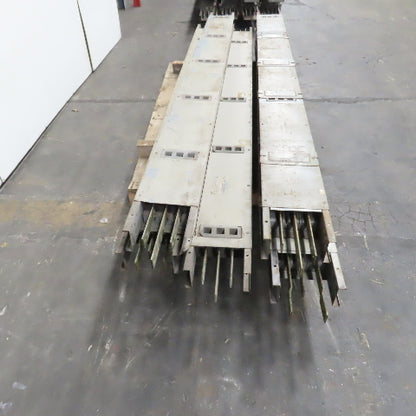 Westinghouse 400A 3PH Copper Bus Duct 600V 10' Sections 50' Total