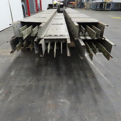 Westinghouse 400A 3PH Copper Bus Duct 600V 10' Sections 50' Total