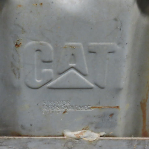 Caterpillar 38" x 26" x 32" Deep Corrugated Steel Bulk Container Tub Bin W/Hooks