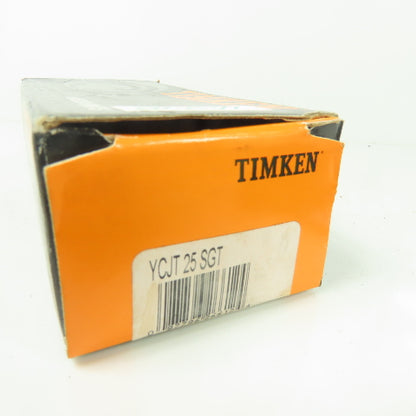 Timken Fafnir YCJT 25 SGT 2-Bolt Flange-Mount Ball Bearing 25mm Bore NEW