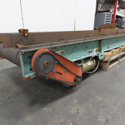 Roach 27" Wide x 154"L Slide Bed Belt Conveyor 230/460V 3PH 30FPM Tested