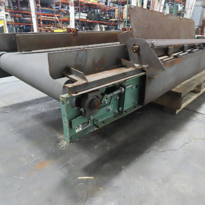 Roach 27" Wide x 154"L Slide Bed Belt Conveyor 230/460V 3PH 30FPM Tested
