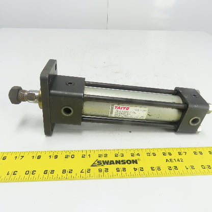 Taiyo 70H-8 1FA40BB125-AC-L Double Act. Hydraulic Cylinder 40mmBore 125mm Stroke