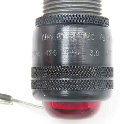 Adalet Series XL CL I-II Red Glass Lens Pilot Light Hazardous Location 120V