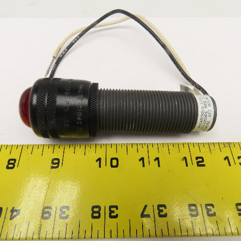 Adalet Series XL CL I-II Red Glass Lens Pilot Light Hazardous Location 120V