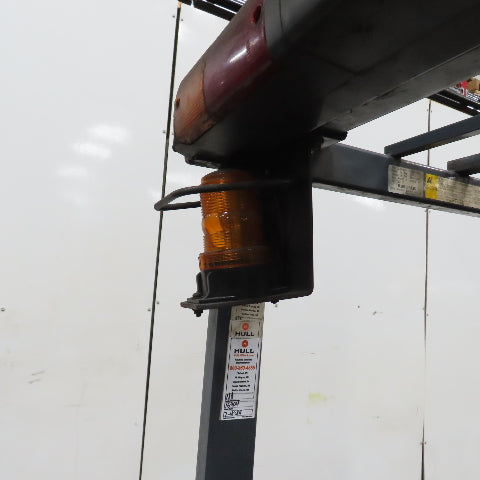 Toyota 7FBEU15 3000LB 48V 3-Wheel Electric Forklift 189" Lift 3-Stage Side Shift