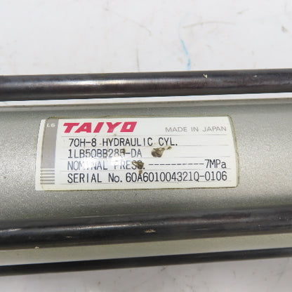 Taiyo 70H-8 1LB50BB285-DA Double Act. Hydraulic Cylinder 50mm Bore 285mm Stroke