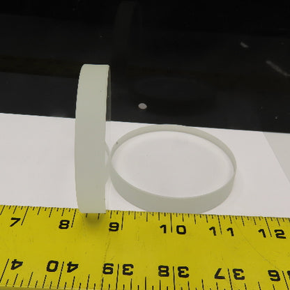 3" x 1/2" Thick Sight Glass Lens W/ Gaskets Lot Of 2
