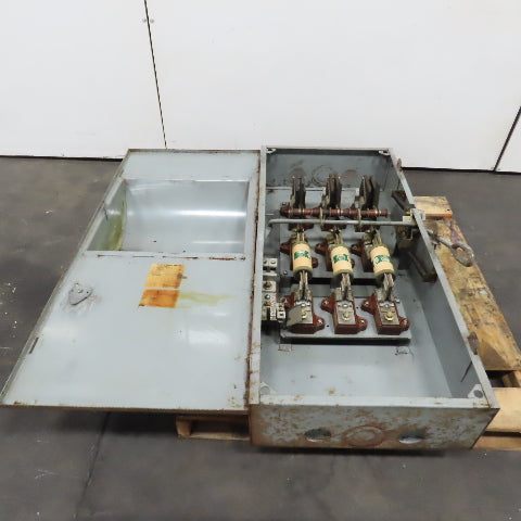 Square D H326N 600A Fusible Safety Disconnect Switch 240VAC 3-Pole