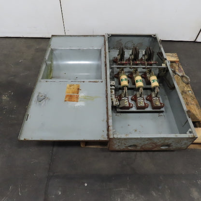 Square D H326N 600A Fusible Safety Disconnect Switch 240VAC 3-Pole