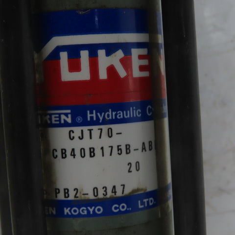 Yuken CJT70-CB40B175B-ABB Double Act Hydraulic Cylinder 40mm Bore 175mm Stroke