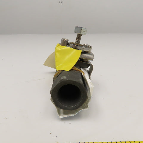 Jamesbury 1/2" NPT Shut Off Valve Chlorine Service 325°F
