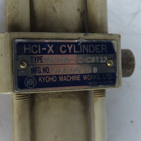 Kyoho 40X280-TC-CST15 Double Acting Hydraulic Cylinder 40mm Bore 280mm Stroke