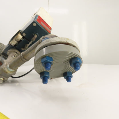 Masoneilan McGraw MicroPak 1" Stainless CV Control Valves 35PSI W/ Transducer