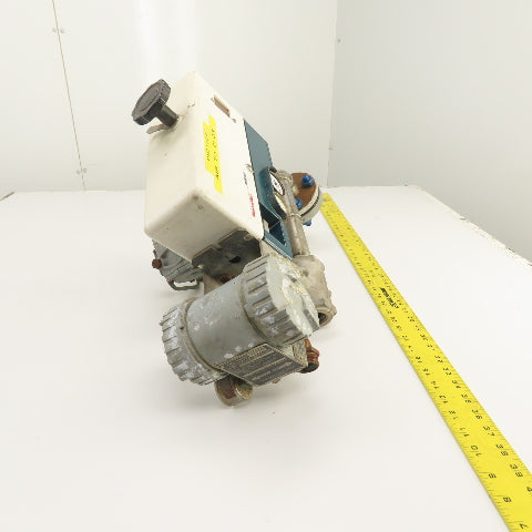 Masoneilan McGraw MicroPak 1" Stainless CV Control Valves 35PSI W/ Transducer
