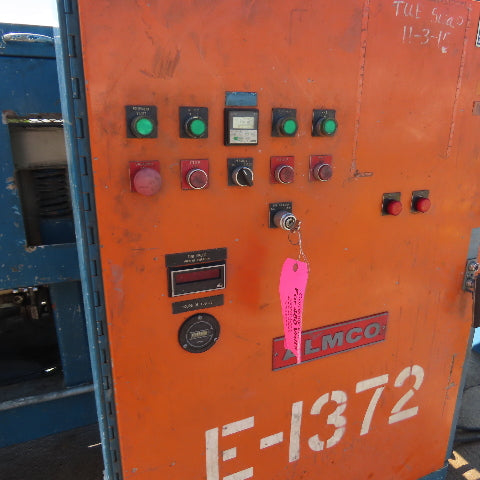 Almco V-26TF Continuous Thru-Feed Vibratory Tub Machine 27 Cu Ft 13' L 460V 3PH