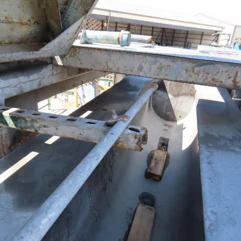 Almco V-26TF Continuous Thru-Feed Vibratory Tub Machine 27 Cu Ft 13' L 460V 3PH
