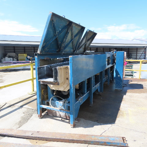 Almco V-26TF Continuous Thru-Feed Vibratory Tub Machine 27 Cu Ft 13' L 460V 3PH