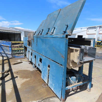 Almco V-26TF Continuous Thru-Feed Vibratory Tub Machine 27 Cu Ft 13' L 460V 3PH