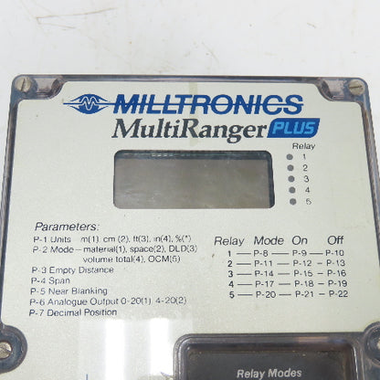Milltronics MultiRanger Plus Level Monitor