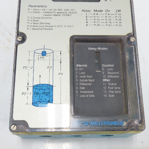 Milltronics MultiRanger Plus Level Monitor