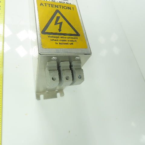Schaffner FN 258-30-33 Power Line Filter 30a 3X480/275v 50/60hZ