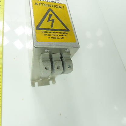 Schaffner FN 258-30-33 Power Line Filter 30a 3X480/275v 50/60hZ