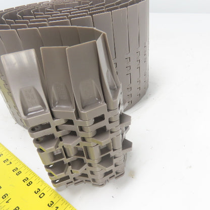 Rexnord Rex 7705 DTS 6-5/16" Wide Table Top Conveyor Chain 10' Long