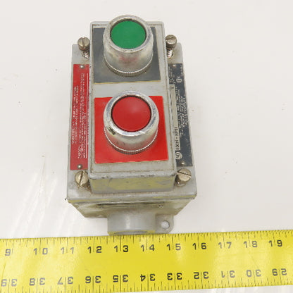 Allen Bradley 800H-NP31 Hazardous Location Start Stop Operator Controls 600V