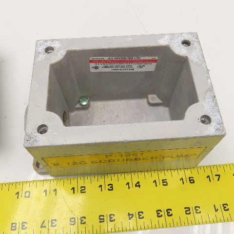 Allen Bradley 800H-NP31 Hazardous Location Start Stop Operator Controls 600V