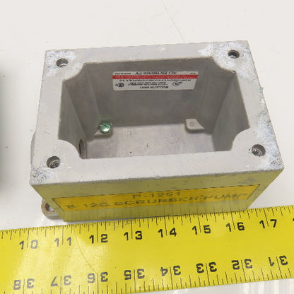 Allen Bradley 800H-NP31 Hazardous Location Start Stop Operator Controls 600V
