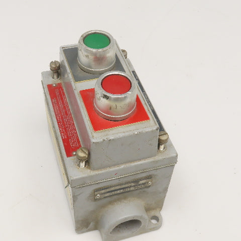 Allen Bradley 800H-NP31 Hazardous Location Start Stop Operator Controls 600V