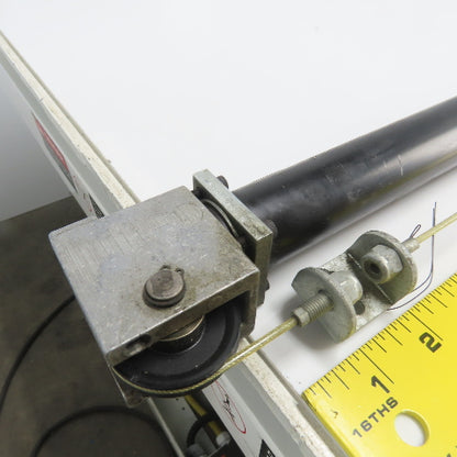 Tol-O-Matic <-- Double Acting Cable Feed Cylinder 48" Stroke 1" Bore