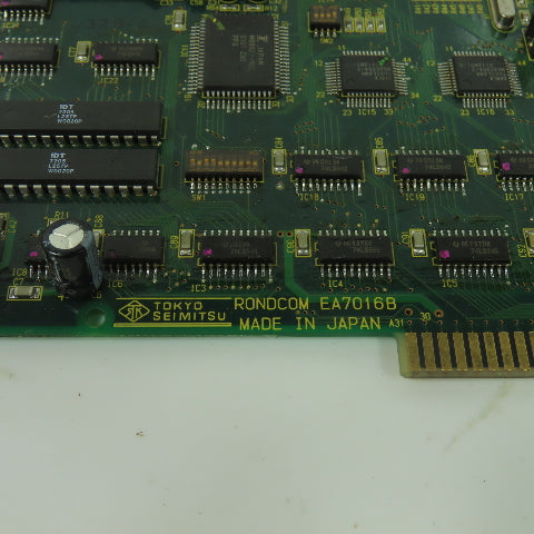 Tokyo Seimitsu EA7016B Rondcom Circuit Board