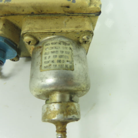Square D GXW-2 Class 9025 Temperature Switch 85-145°F Range