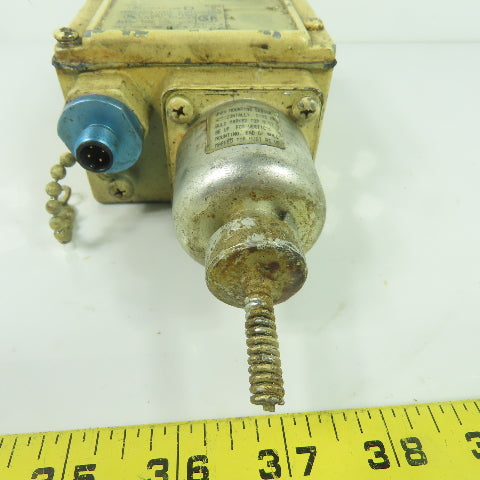 Square D GXW-2 Class 9025 Temperature Switch 85-145°F Range