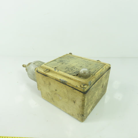 Square D GXW-2 Class 9025 Temperature Switch 85-145°F Range