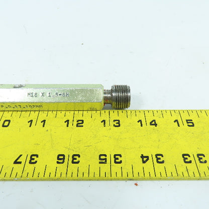 Doall M18 x 1.5-6H Thread Plug Gage HI P.D.17.292MM GO P.D. 17.102MM