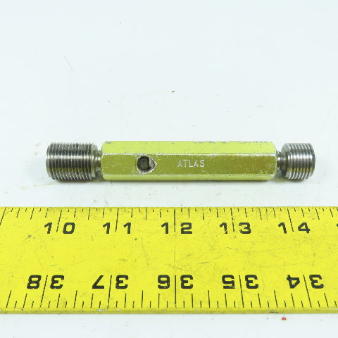 Atlas M18 x 1.5-6H Thread Plug Gage GO 17.102 NOGO 17.292