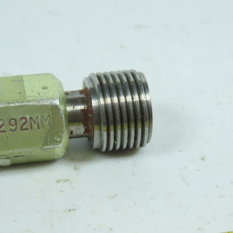 Southern Gage M18 x 1.5-6H Thread Plug Gage GO PD 17.102MM HI PD 17.292MM