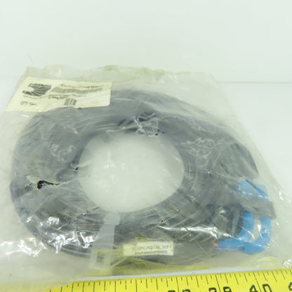 Fiberall JUDC0050FB90D S/M SC/UPC Duplex Indoor Outdoor Pigtail 90deg Boots 50Ft