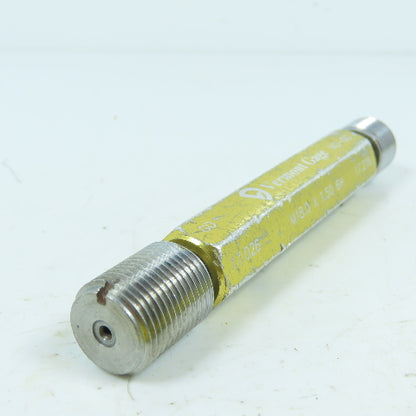 Vermont Gage M18 x 1.5-6H Thread Plug Gage GO 17.026 NO GO 17.216
