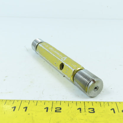 Vermont Gage M18 x 1.5-6H Thread Plug Gage GO 17.026 NO GO 17.216