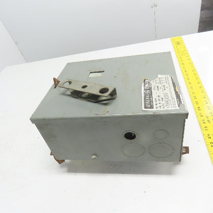 General Electric DE361R Flex-A-Plug 30A 3-Pole Fusible Bus Plug Switch 600V